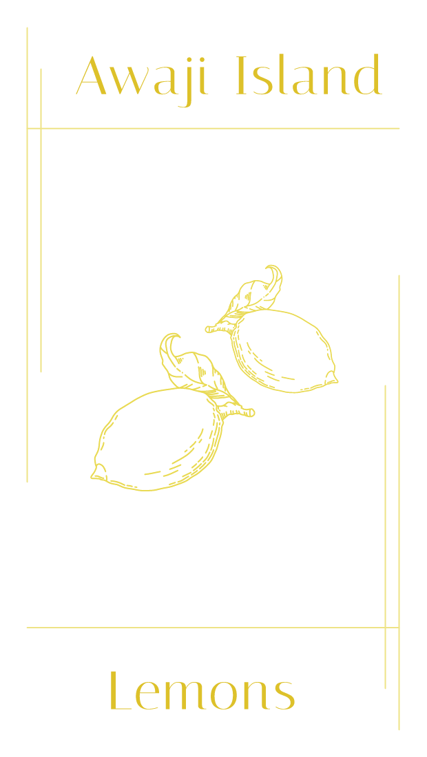 カードの裏面(Awaji Island Lemons)